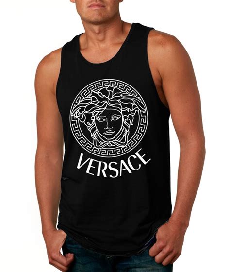 versace mens tank top|versace bustier.